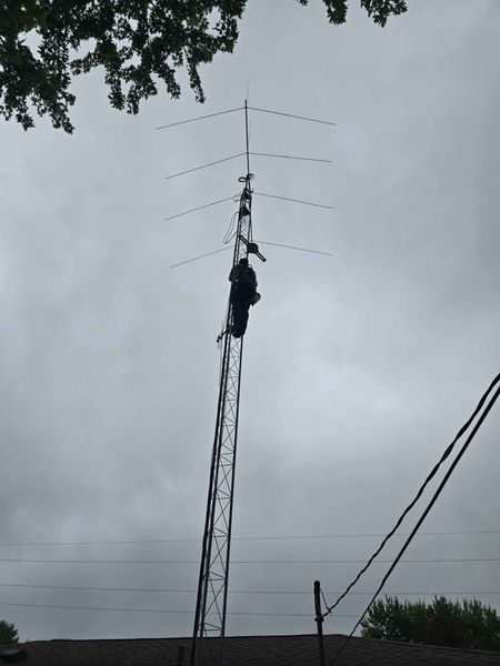 Tower day &mdash; install in progress