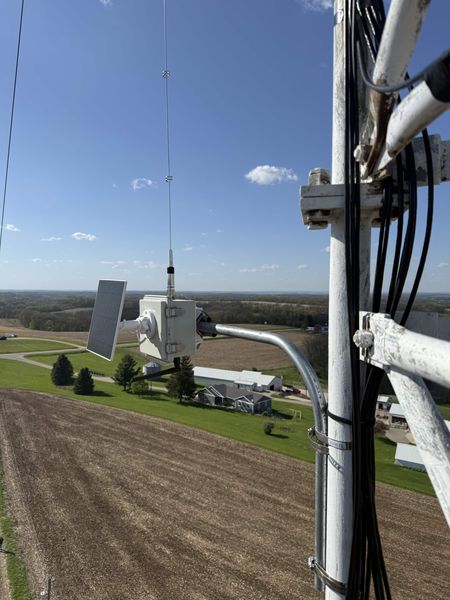Tower day &mdash; install in progress